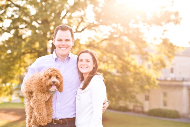Tips For Including Your Dog in Your Engagement Photos - Image Property of www.j-dphoto.com