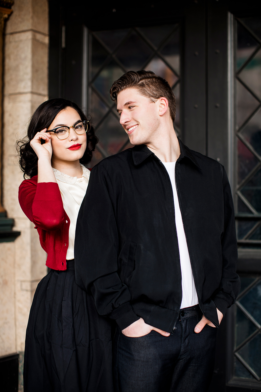 1950s Inspired Styled Couples Shoot - Image Property of www.j-dphoto.com