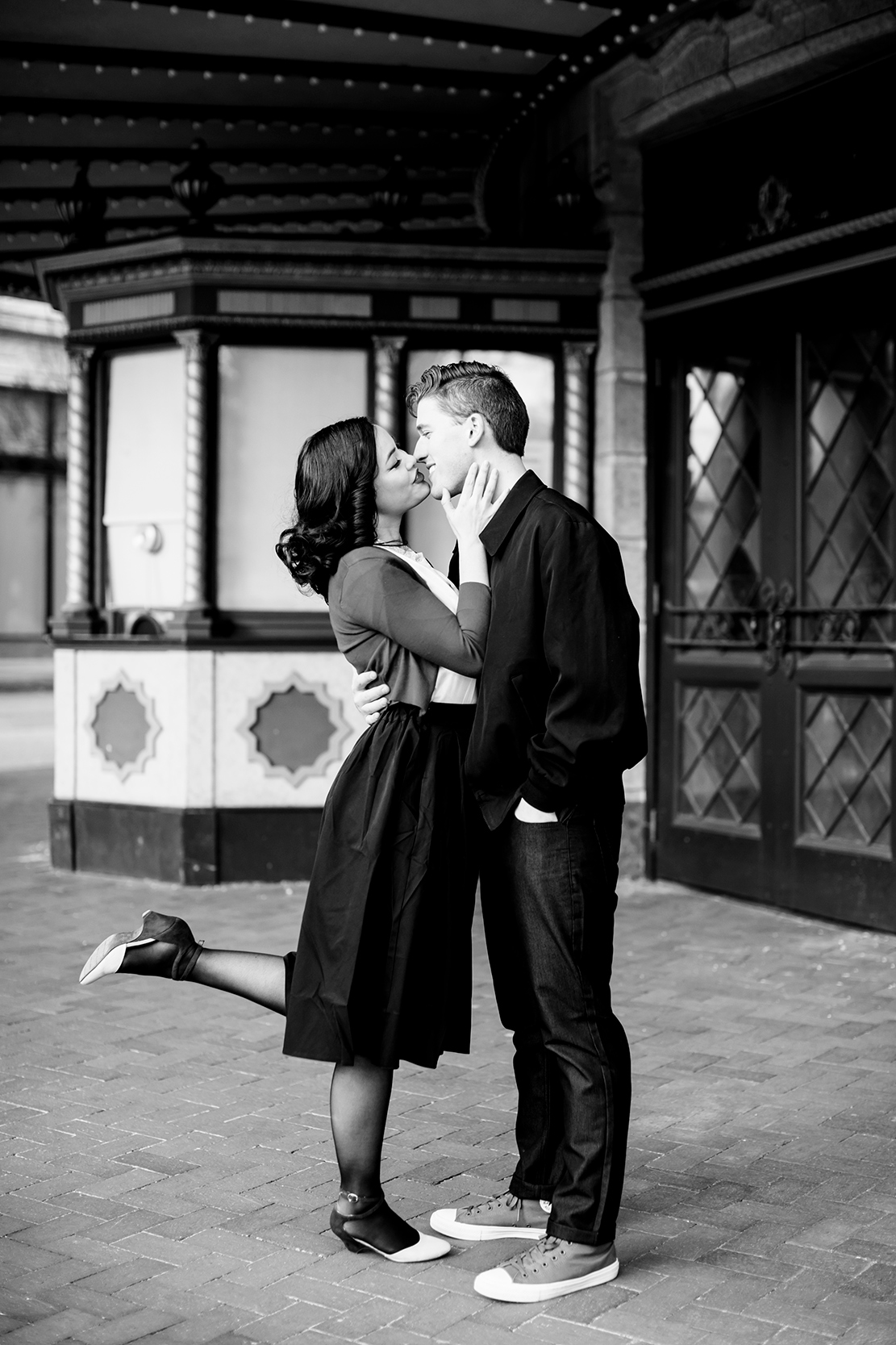 1950s Inspired Styled Couples Shoot | J&D Photo LLC | Richmond, Virginia