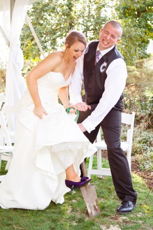 Anna  Jeremys Backyard Wedding - Image Property of www.j-dphoto.com