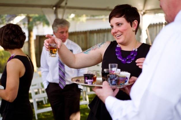 Anna  Jeremys Backyard Wedding - Image Property of www.j-dphoto.com
