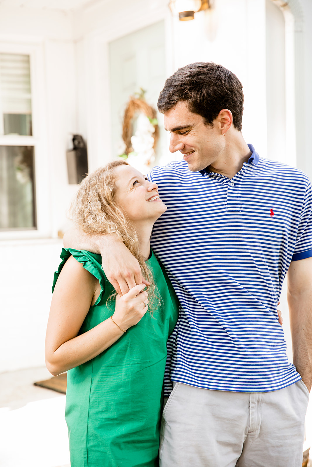 Bailey  Treys Fur Baby Filled At Home Engagement Shoot - Image Property of www.j-dphoto.com