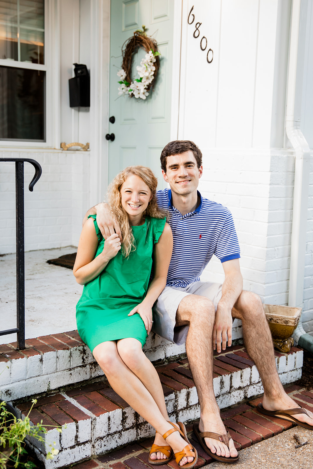 Bailey Treys Fur Baby Filled At Home Engagement Shoot - Image Property of www.j-dphoto.com