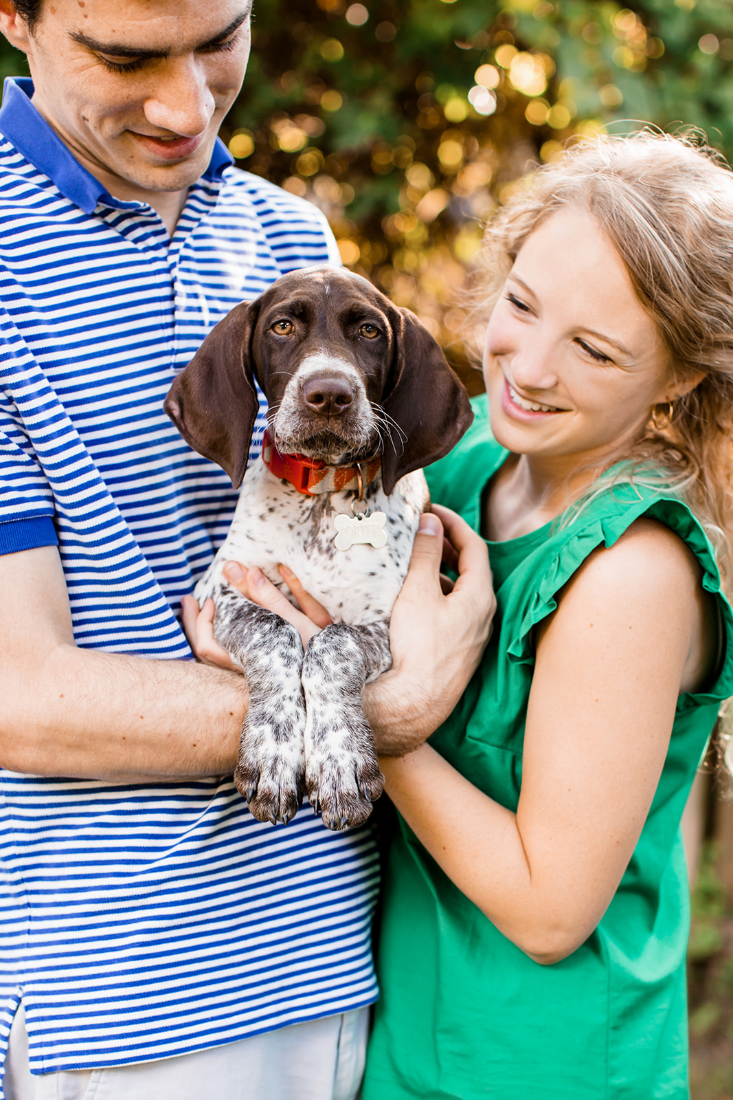 Bailey Treys Fur Baby Filled At Home Engagement Shoot - Image Property of www.j-dphoto.com