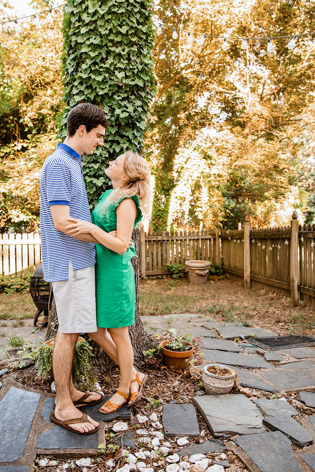 Bailey Treys Fur Baby Filled At Home Engagement Shoot - Image Property of www.j-dphoto.com