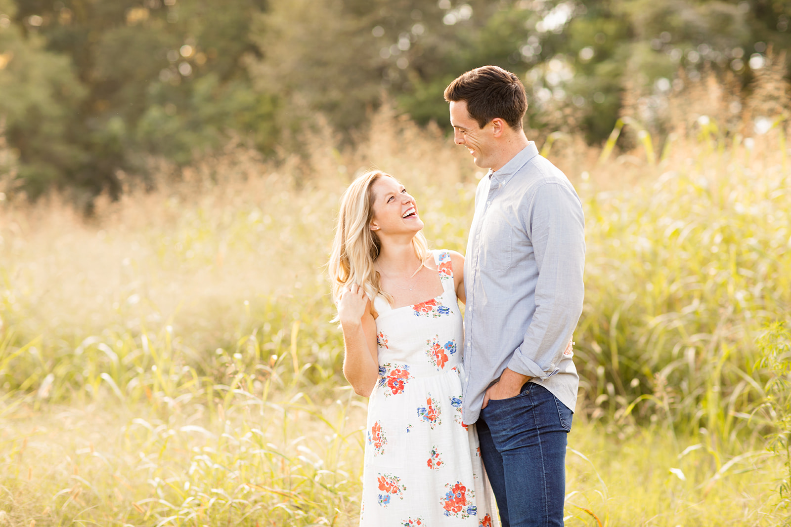Richmond Virginia Engagement Photo Shoot at Belle Isle James River - Image Property of www.j-dphoto.com