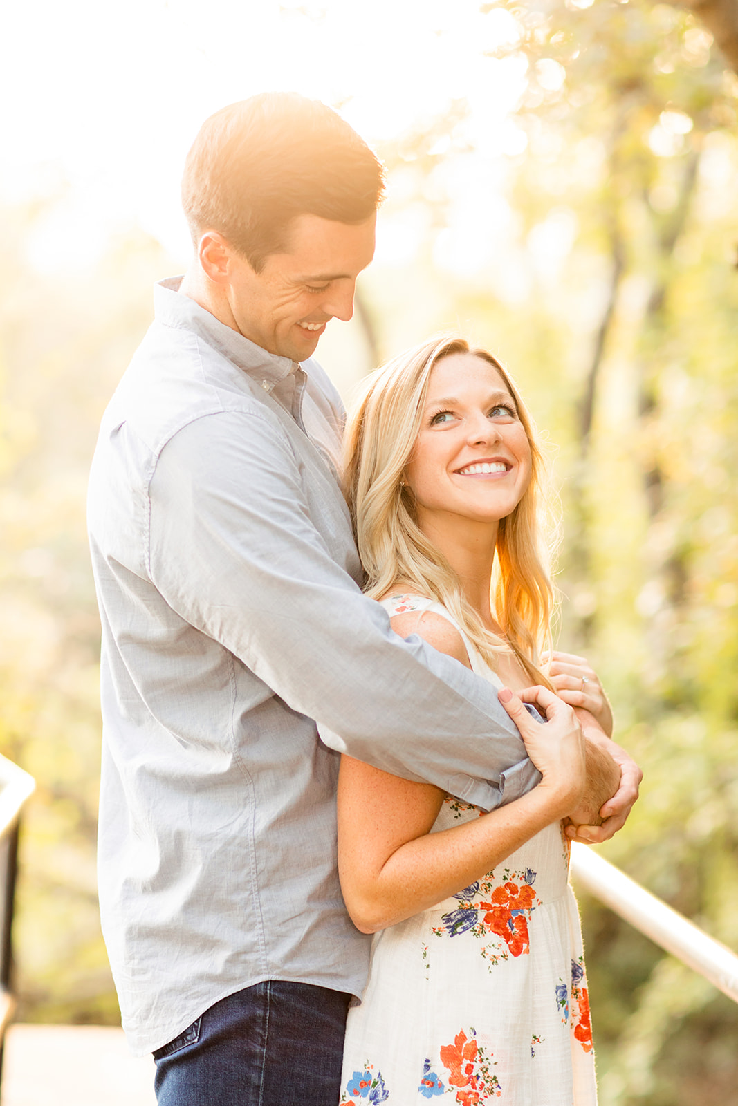 Richmond Virginia Engagement Photo Shoot at Belle Isle James River - Image Property of www.j-dphoto.com