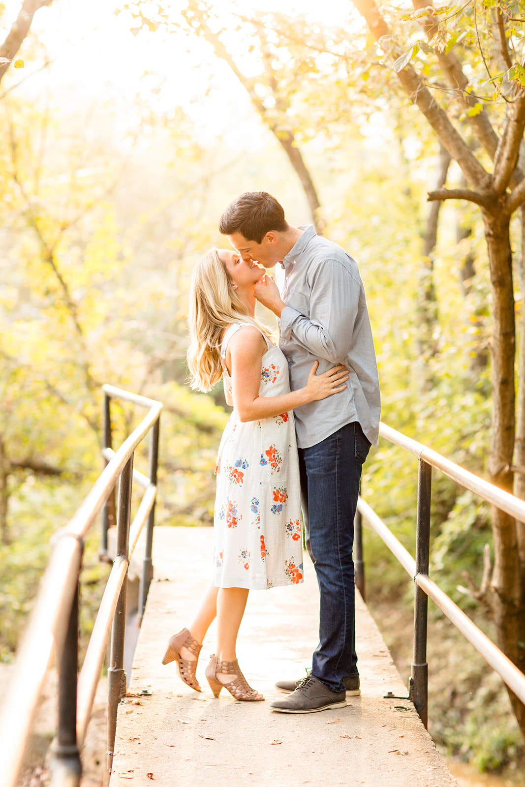 Richmond Virginia Engagement Photo Shoot at Belle Isle James River - Image Property of www.j-dphoto.com