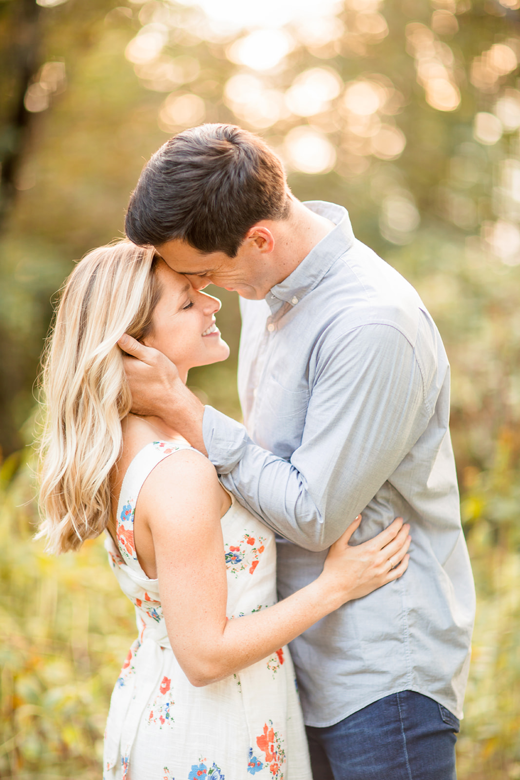 Richmond Virginia Engagement Photo Shoot at Belle Isle James River - Image Property of www.j-dphoto.com