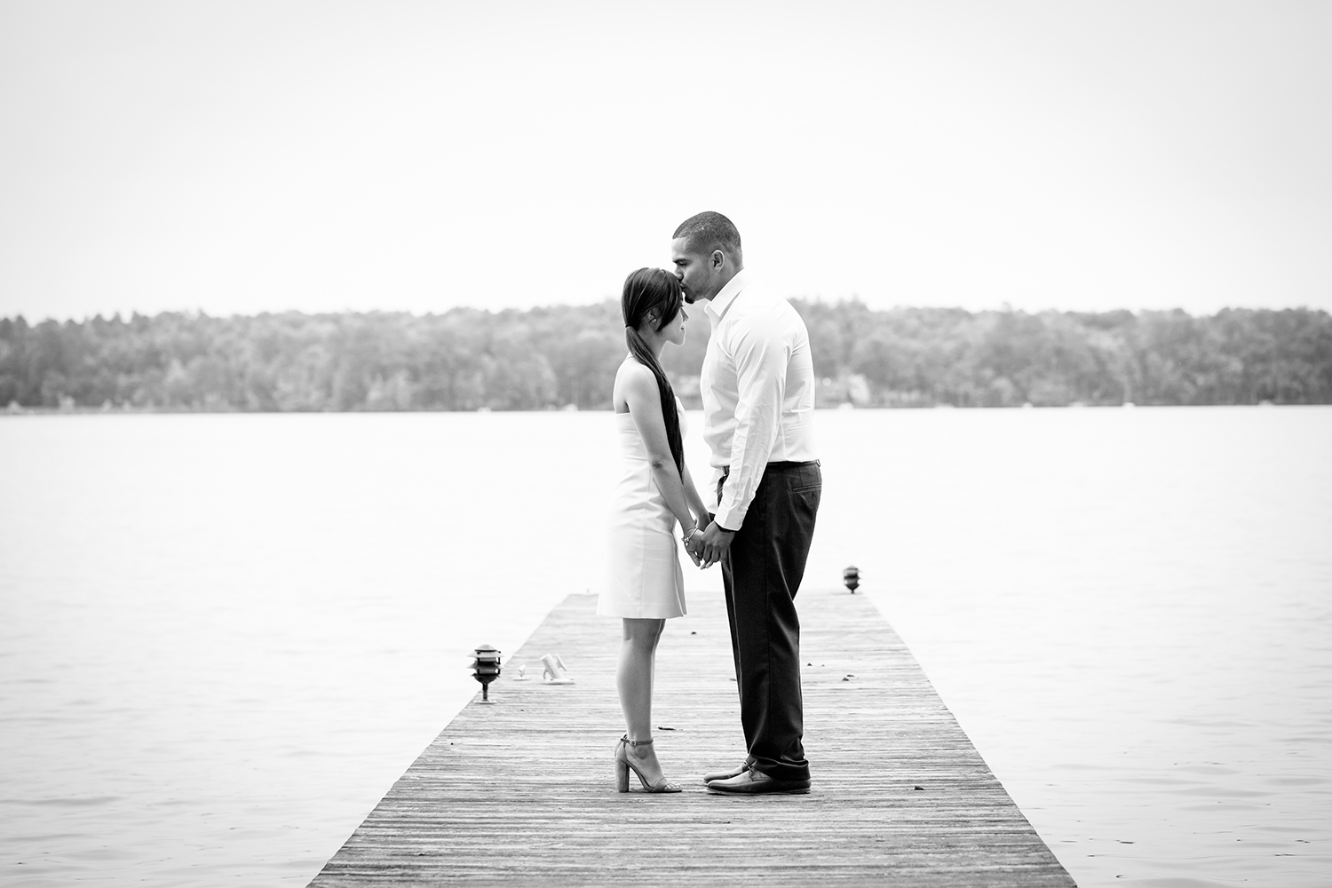Ha Marios Black and White Engagement Session - Image Property of www.j-dphoto.com