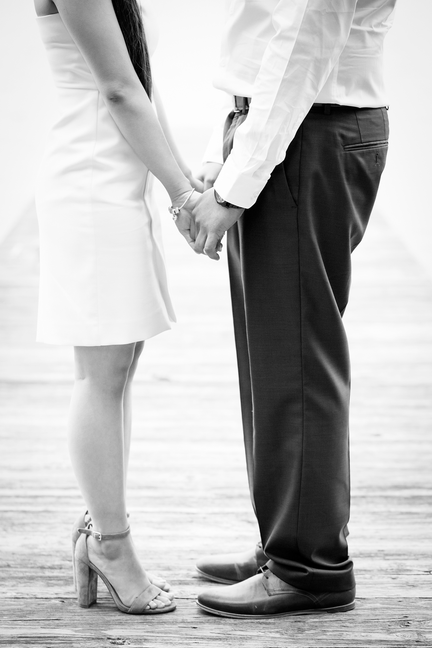 Ha  Marios Black and White Engagement Session - Image Property of www.j-dphoto.com