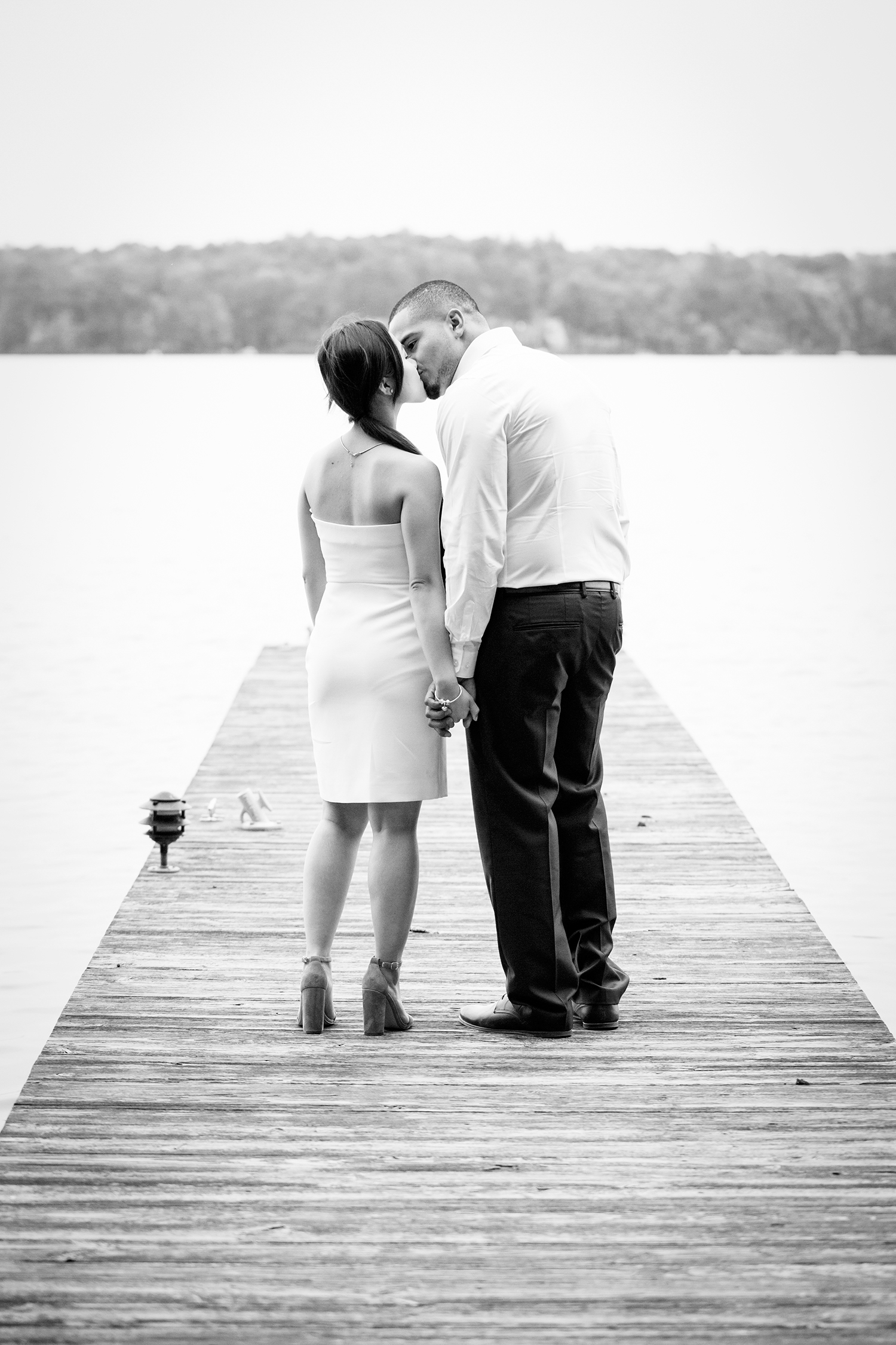 Ha Marios Black and White Engagement Session - Image Property of www.j-dphoto.com