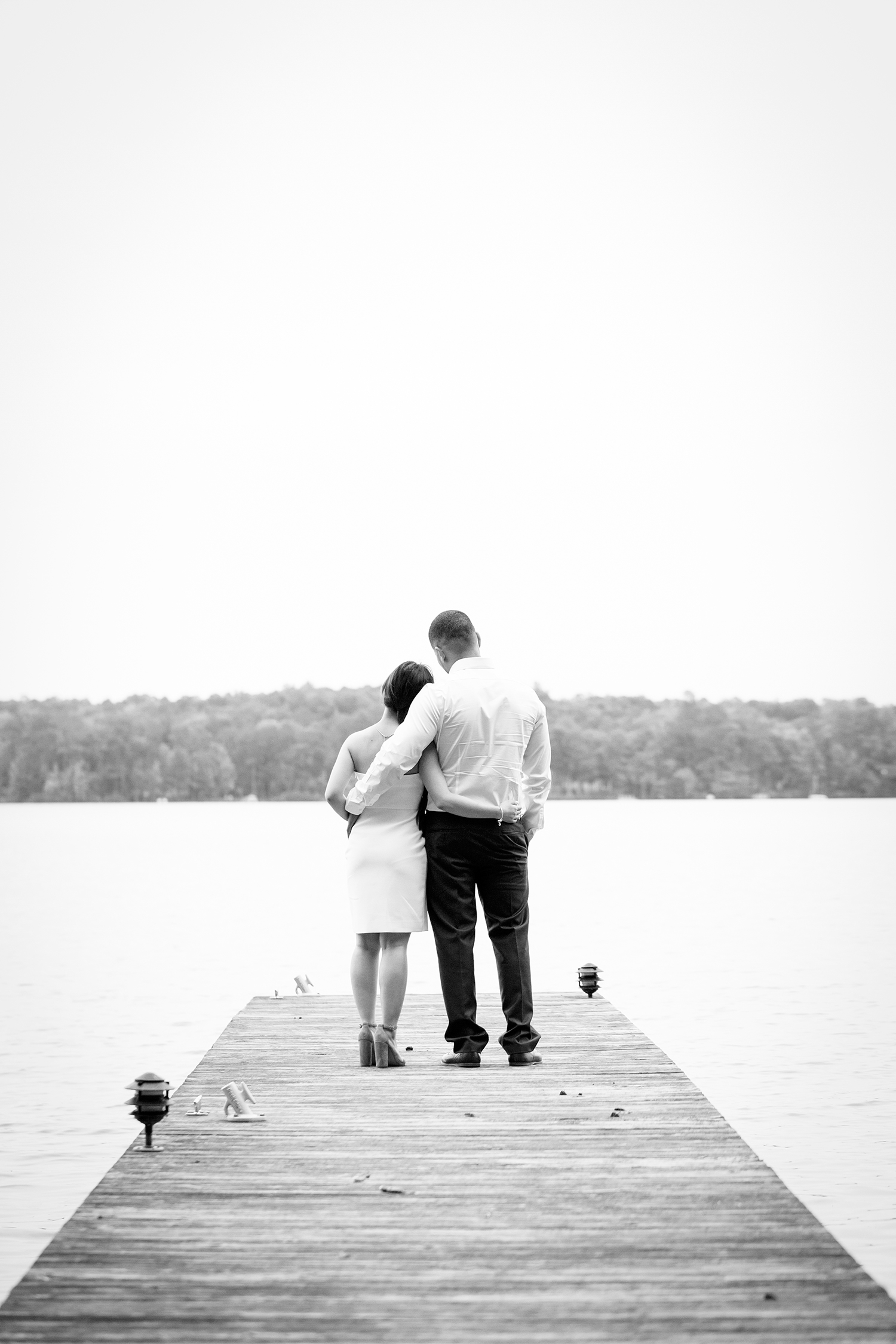 Ha Marios Black and White Engagement Session - Image Property of www.j-dphoto.com