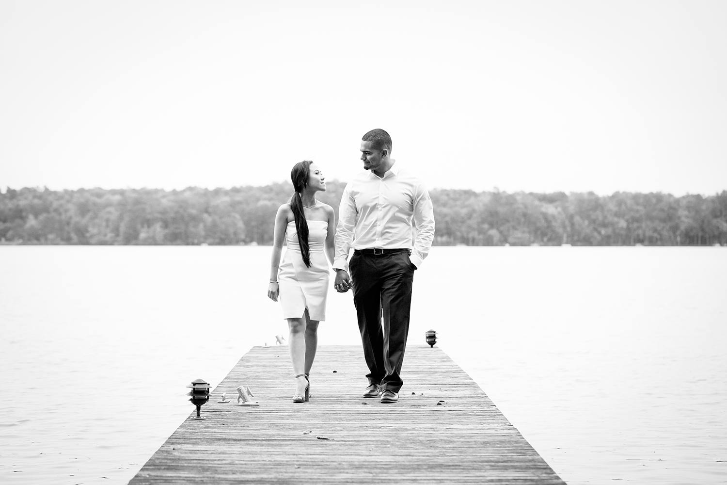 Ha Marios Black and White Engagement Session - Image Property of www.j-dphoto.com