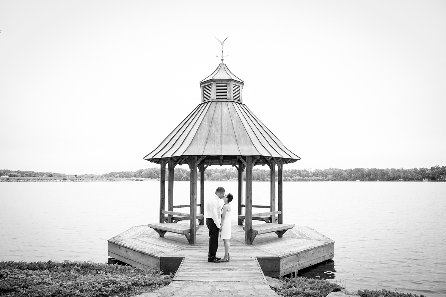 Ha Marios Black and White Engagement Session - Image Property of www.j-dphoto.com
