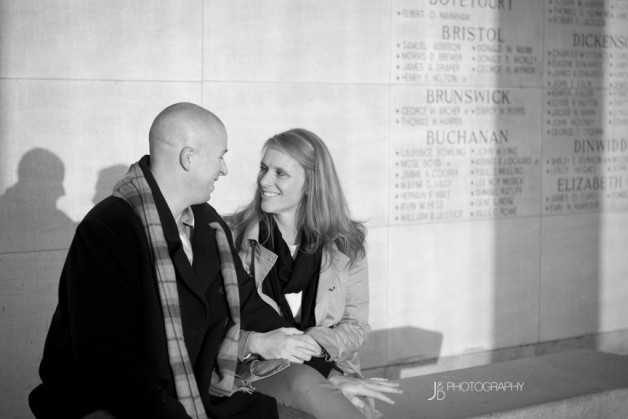 Sunrise Engagement Shoot in RVA - Image Property of www.j-dphoto.com