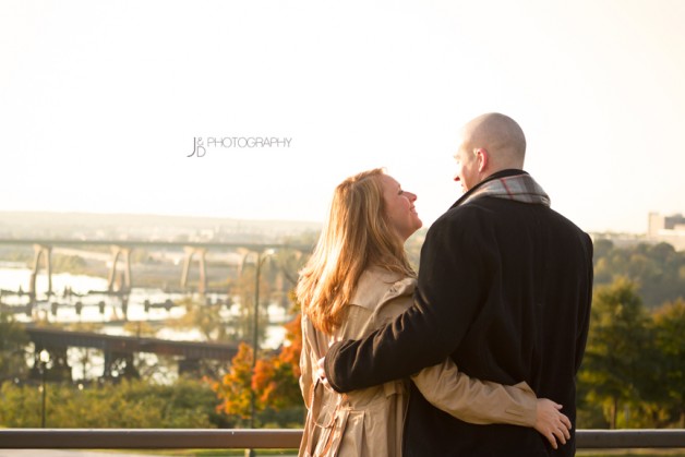 Sunrise Engagement Shoot in RVA - Image Property of www.j-dphoto.com