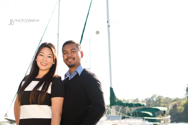 Engagement Photos at The Boathouse at Rocketts Landing - Image Property of www.j-dphoto.com