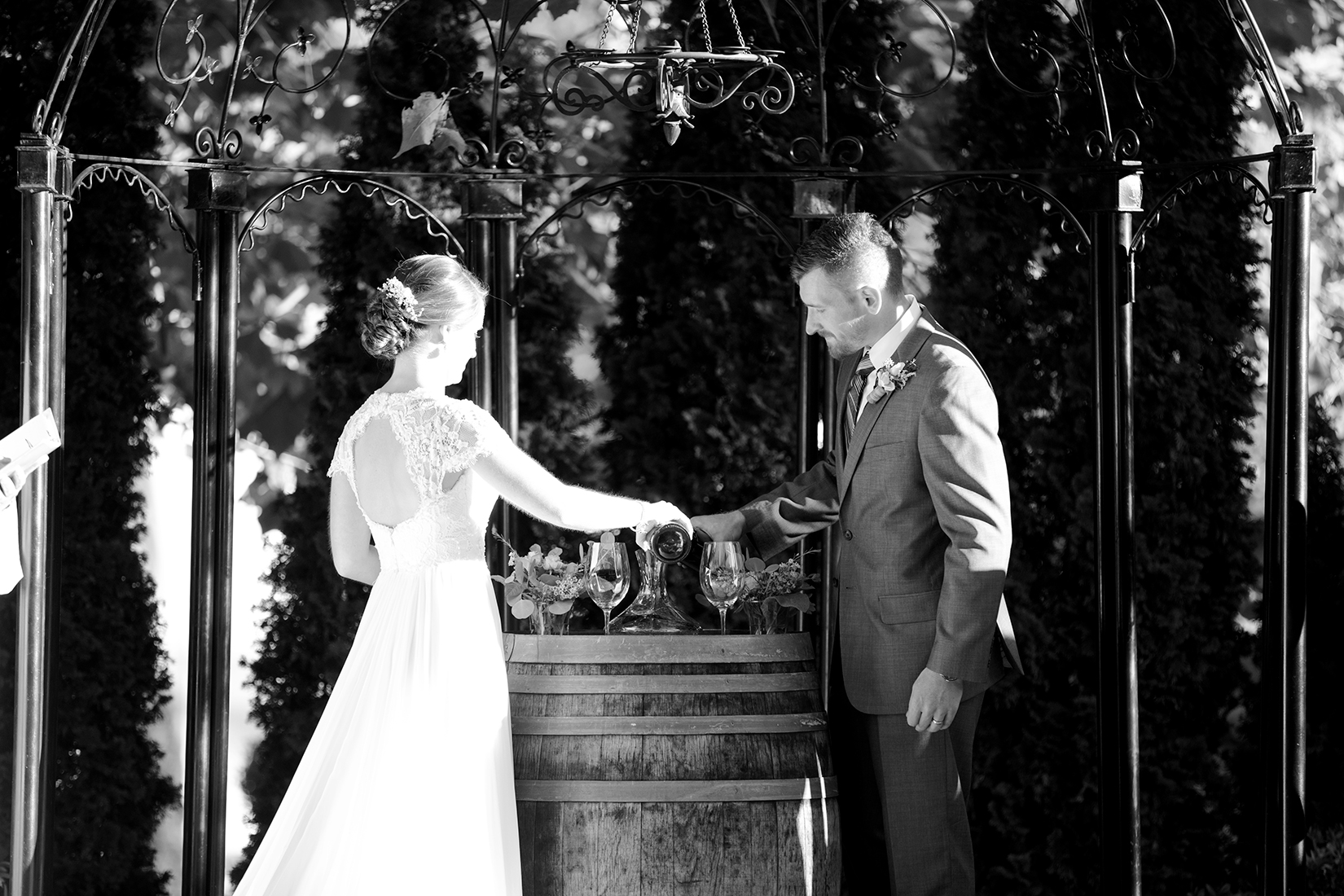 Julie  Camerons Wine Inspired Wedding - Image Property of www.j-dphoto.com