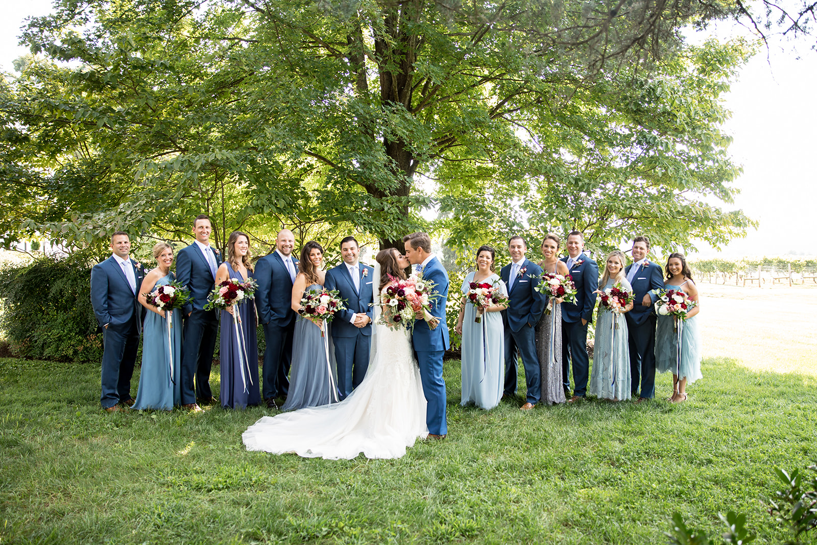 Kenica  Bryons Wedding at Keswick Vineyards - Image Property of www.j-dphoto.com