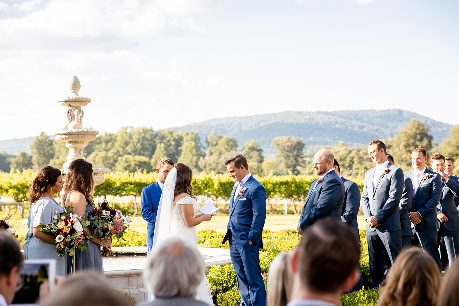 Kenica  Bryons Wedding at Keswick Vineyards - Image Property of www.j-dphoto.com