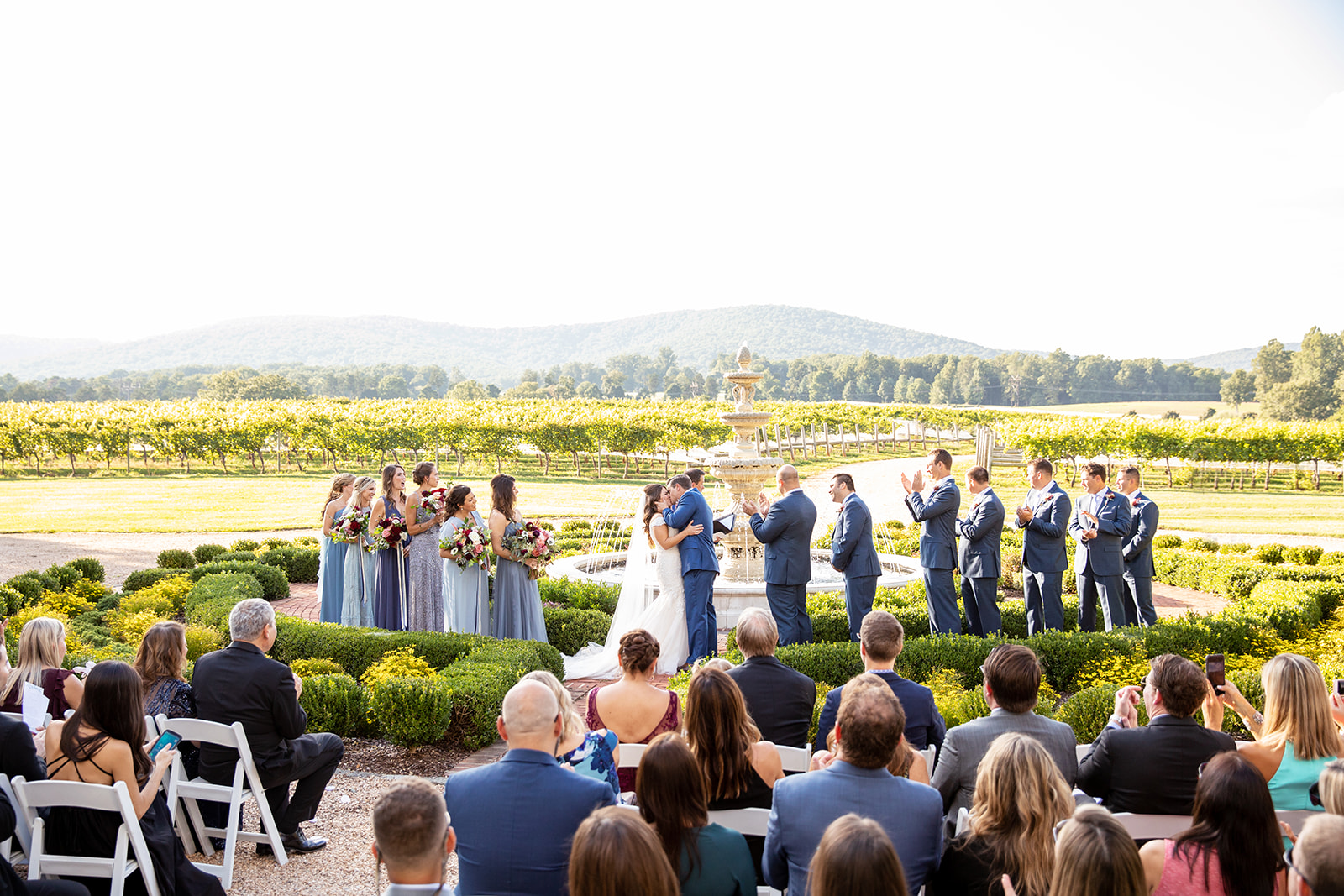 Kenica  Bryons Wedding at Keswick Vineyards - Image Property of www.j-dphoto.com