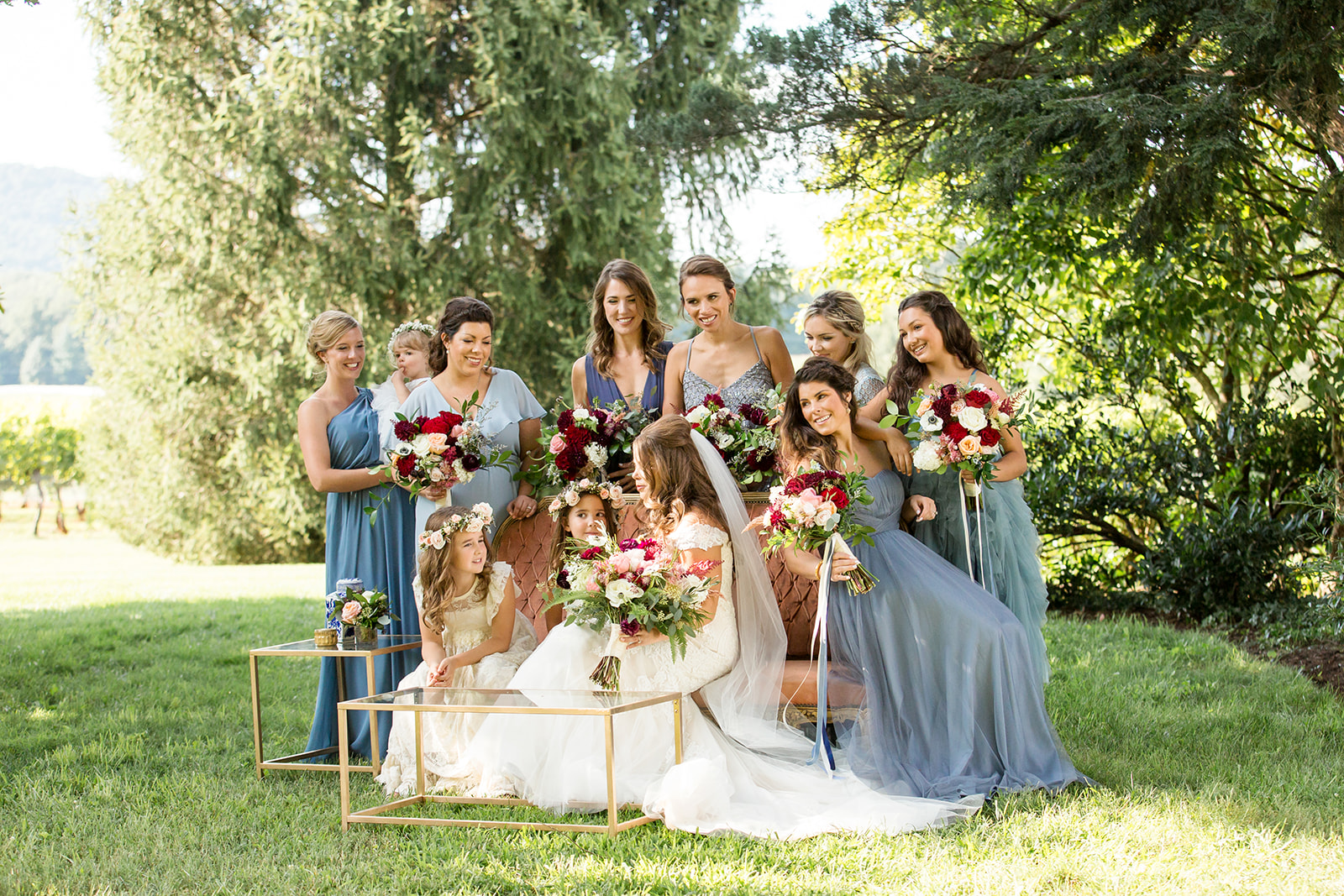 Kenica  Bryons Wedding at Keswick Vineyards - Image Property of www.j-dphoto.com