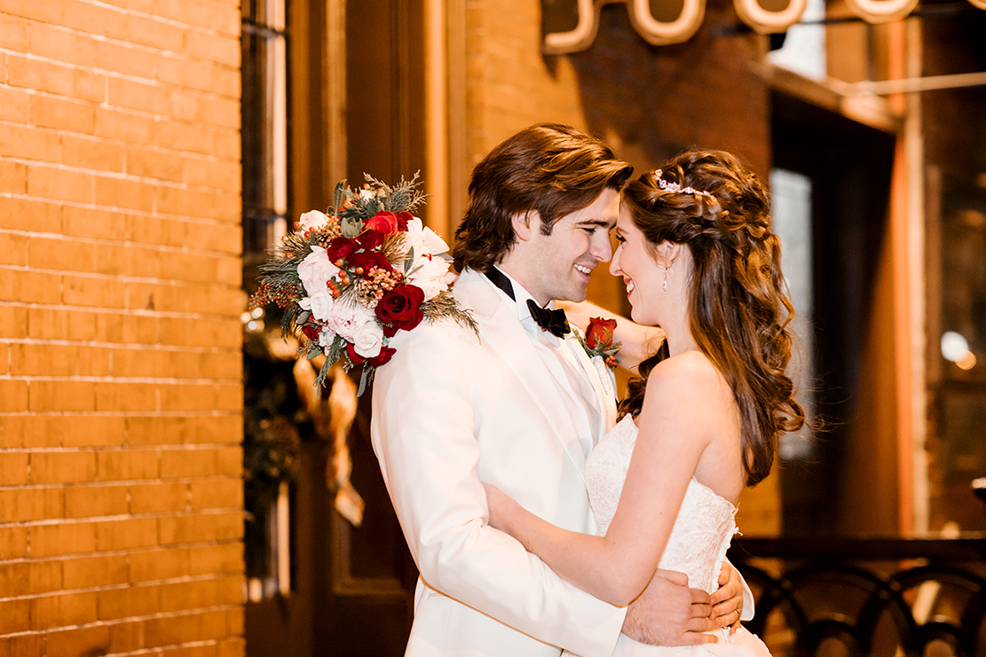 Kristen  Andrews Winter Wedding - Image Property of www.j-dphoto.com