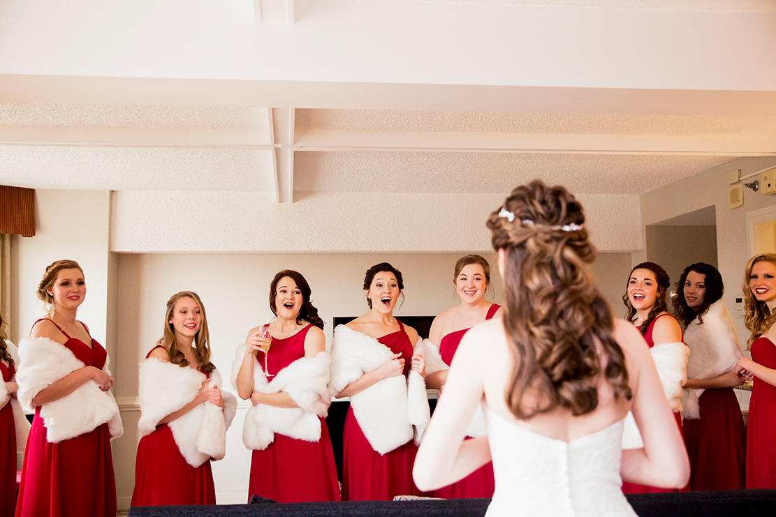 Kristen  Andrews Winter Wedding - Image Property of www.j-dphoto.com