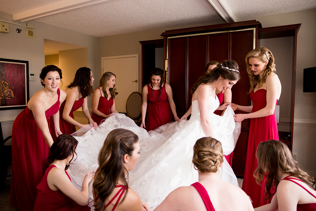 Kristen  Andrews Winter Wedding - Image Property of www.j-dphoto.com