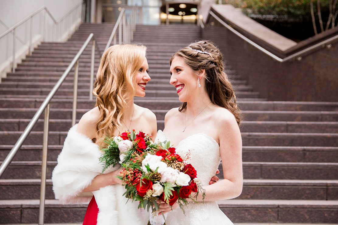 Kristen  Andrews Winter Wedding - Image Property of www.j-dphoto.com