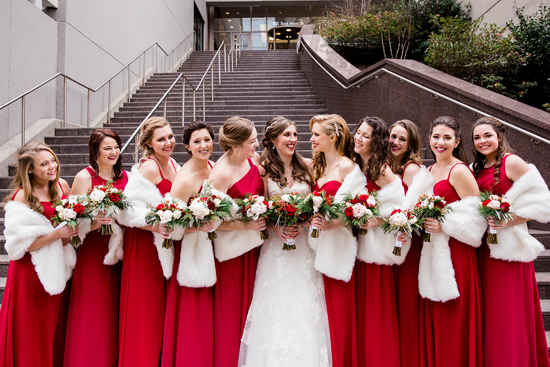 Kristen  Andrews Winter Wedding - Image Property of www.j-dphoto.com