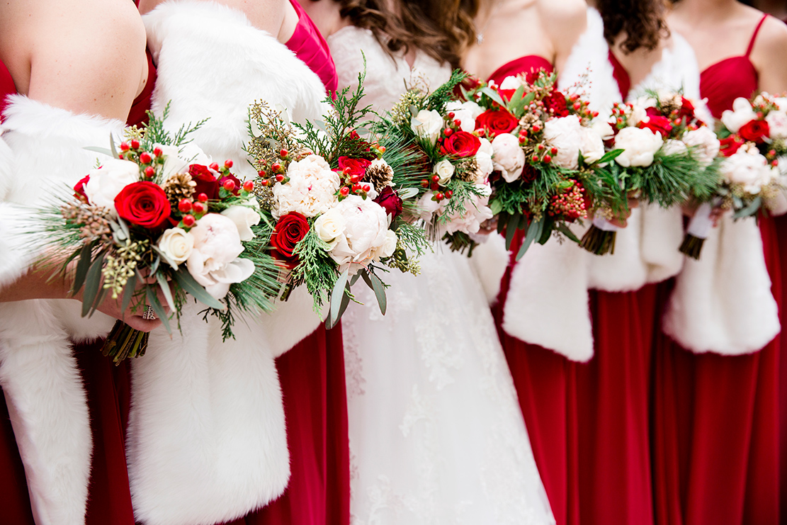 Kristen  Andrews Winter Wedding - Image Property of www.j-dphoto.com