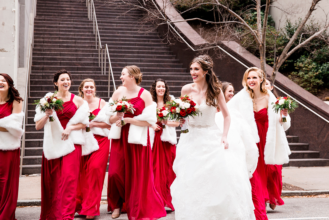 Kristen  Andrews Winter Wedding - Image Property of www.j-dphoto.com