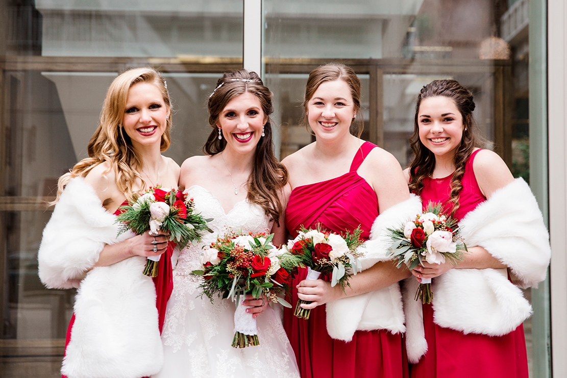 Kristen  Andrews Winter Wedding - Image Property of www.j-dphoto.com