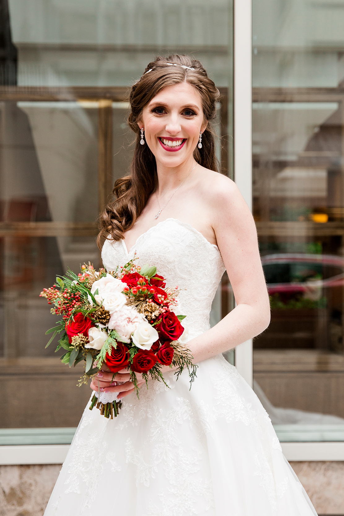 Kristen  Andrews Winter Wedding - Image Property of www.j-dphoto.com