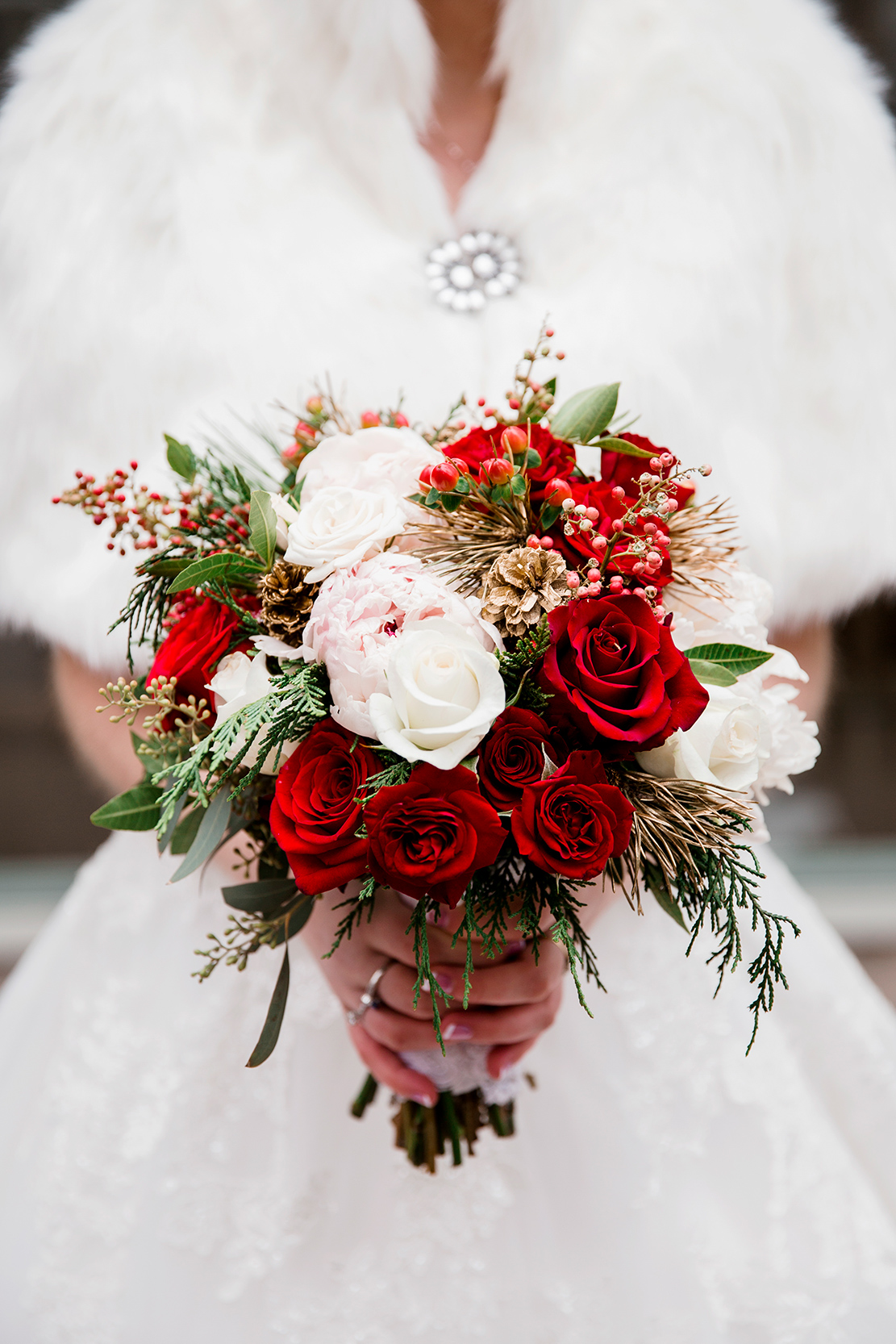 Kristen  Andrews Winter Wedding - Image Property of www.j-dphoto.com