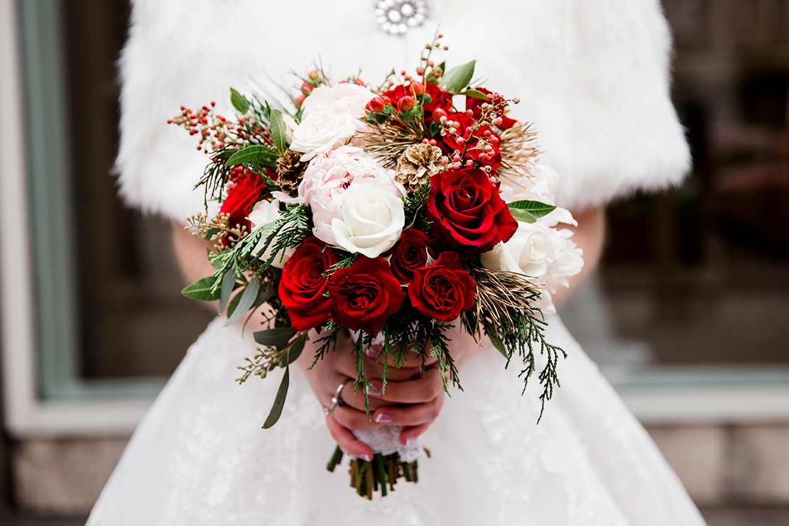 Kristen  Andrews Winter Wedding - Image Property of www.j-dphoto.com