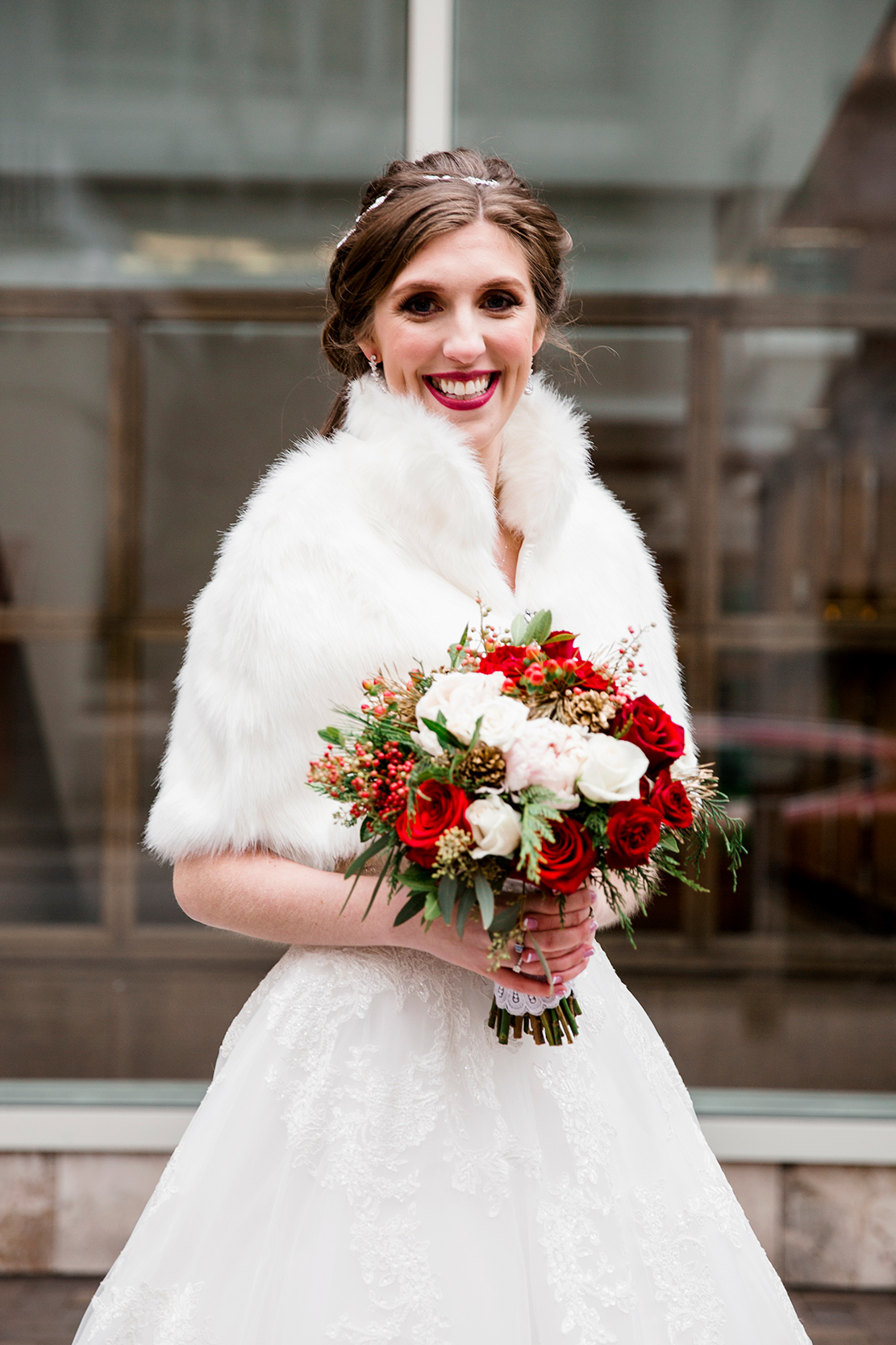 Kristen  Andrews Winter Wedding - Image Property of www.j-dphoto.com