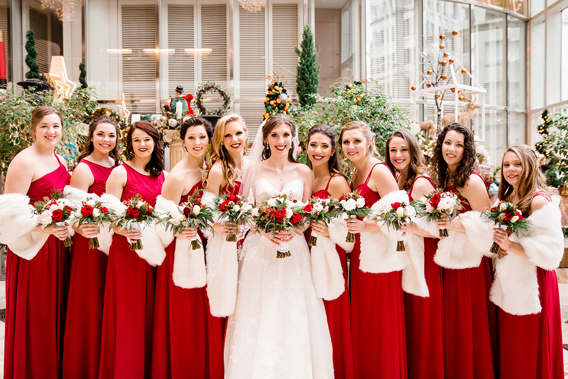 Kristen  Andrews Winter Wedding - Image Property of www.j-dphoto.com