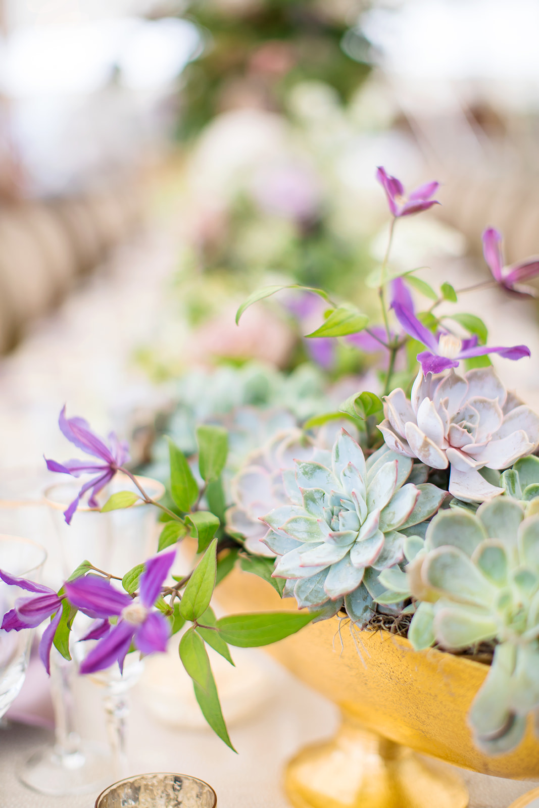 Extravagant Flower Wonderland Rehearsal Dinner - Image Property of www.j-dphoto.com