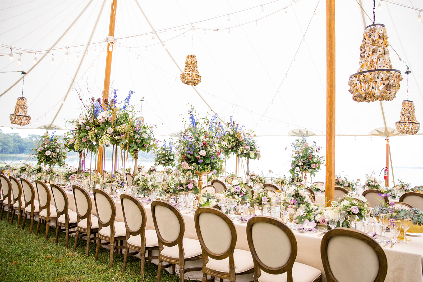 Extravagant Flower Wonderland Rehearsal Dinner - Image Property of www.j-dphoto.com