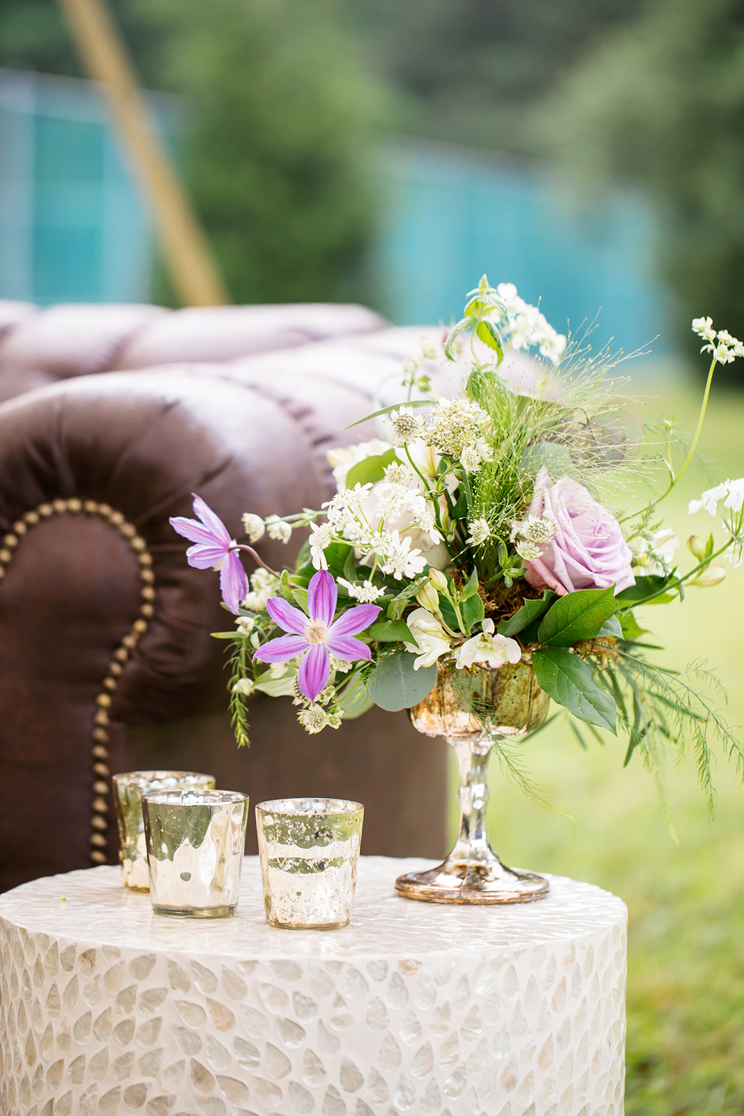 Extravagant Flower Wonderland Rehearsal Dinner - Image Property of www.j-dphoto.com