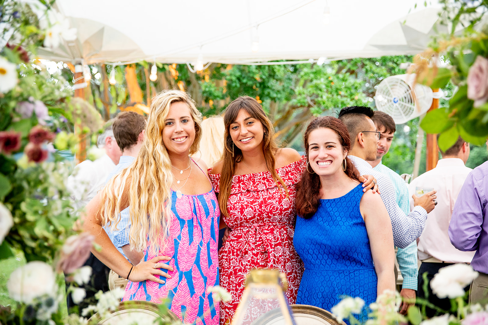 Extravagant Flower Wonderland Rehearsal Dinner - Image Property of www.j-dphoto.com