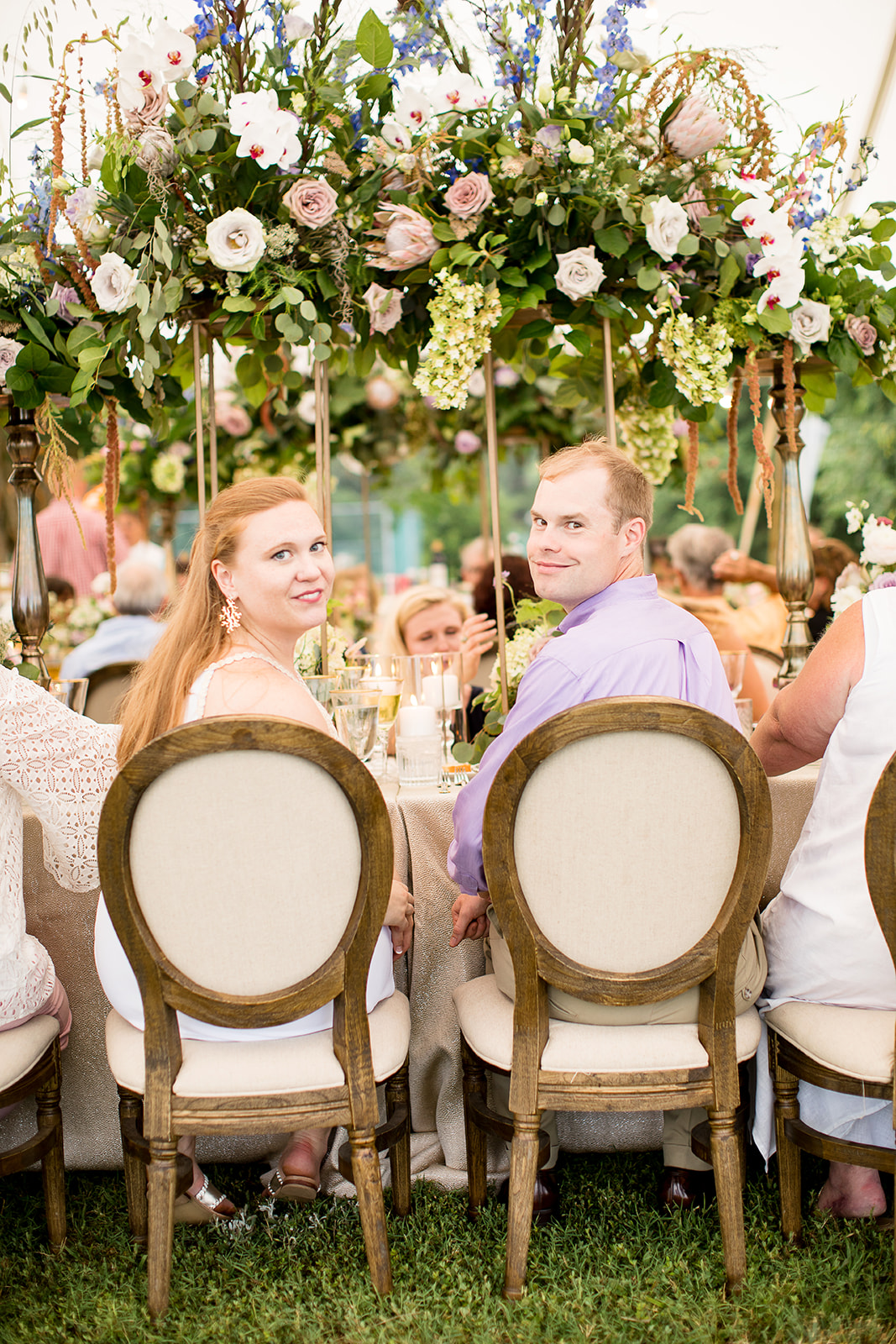 Extravagant Flower Wonderland Rehearsal Dinner - Image Property of www.j-dphoto.com