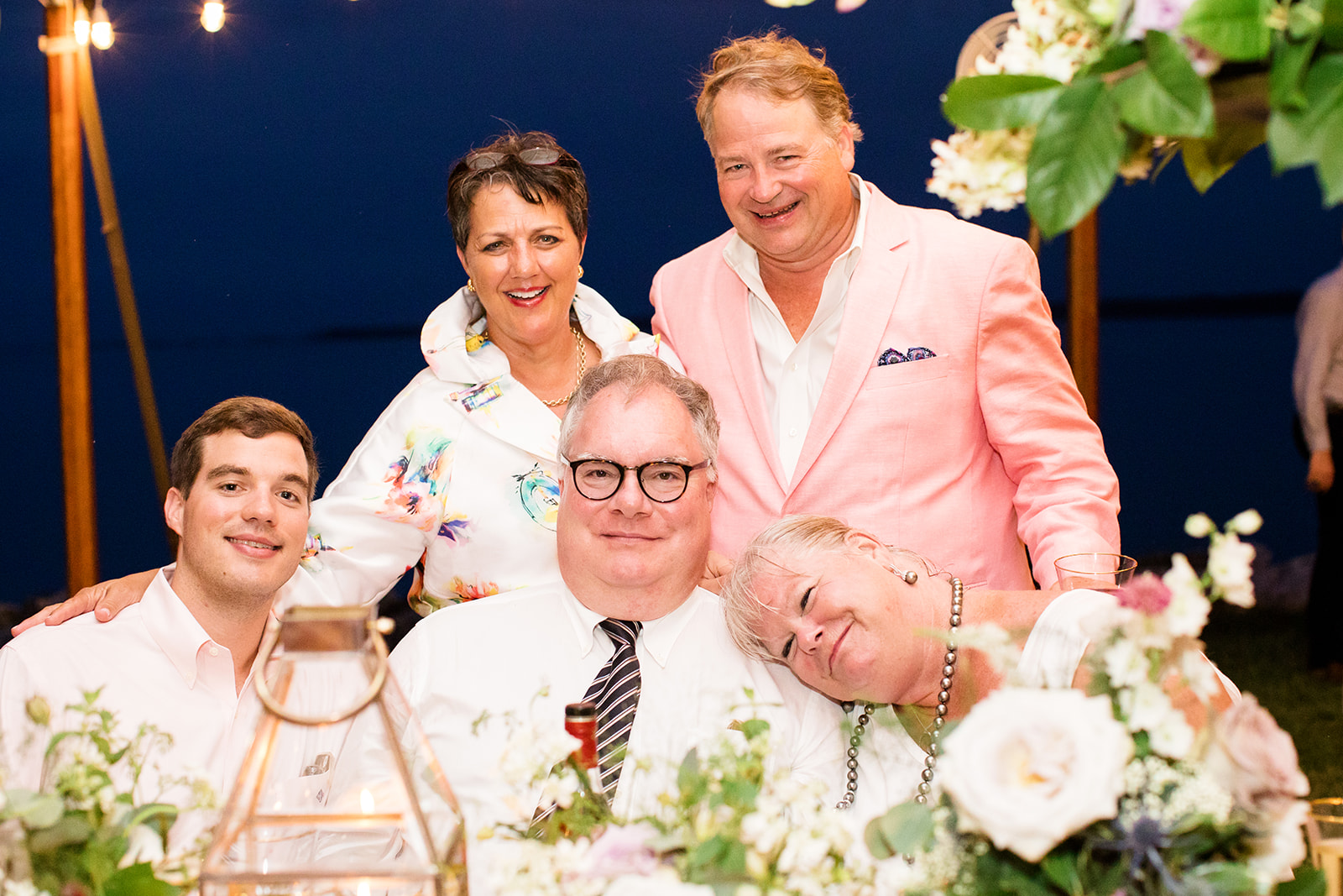 Extravagant Flower Wonderland Rehearsal Dinner - Image Property of www.j-dphoto.com