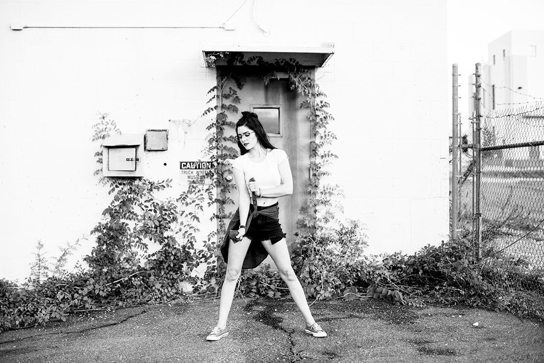 Nineties Inspired Outdoor Portrait Shoot - Jada And David Parrish