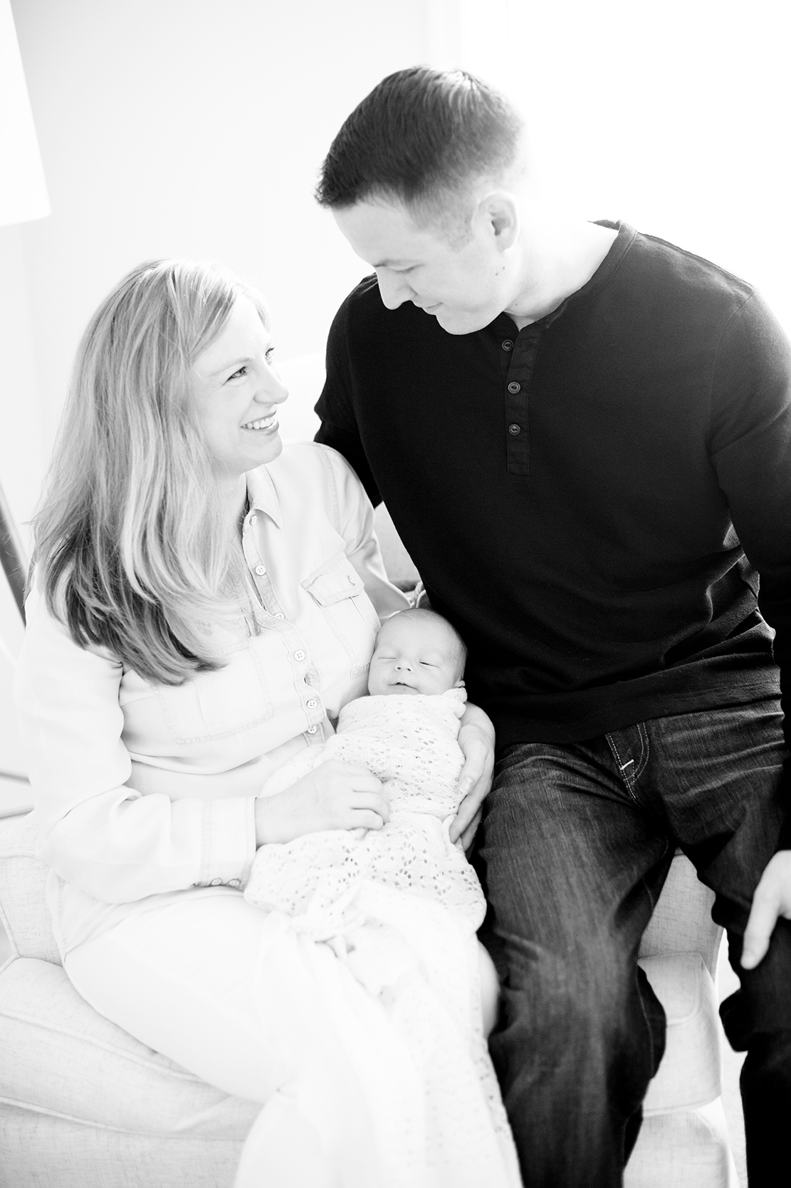 Baby Georges Cozy at Home Newborn Photo Shoot - Image Property of www.j-dphoto.com