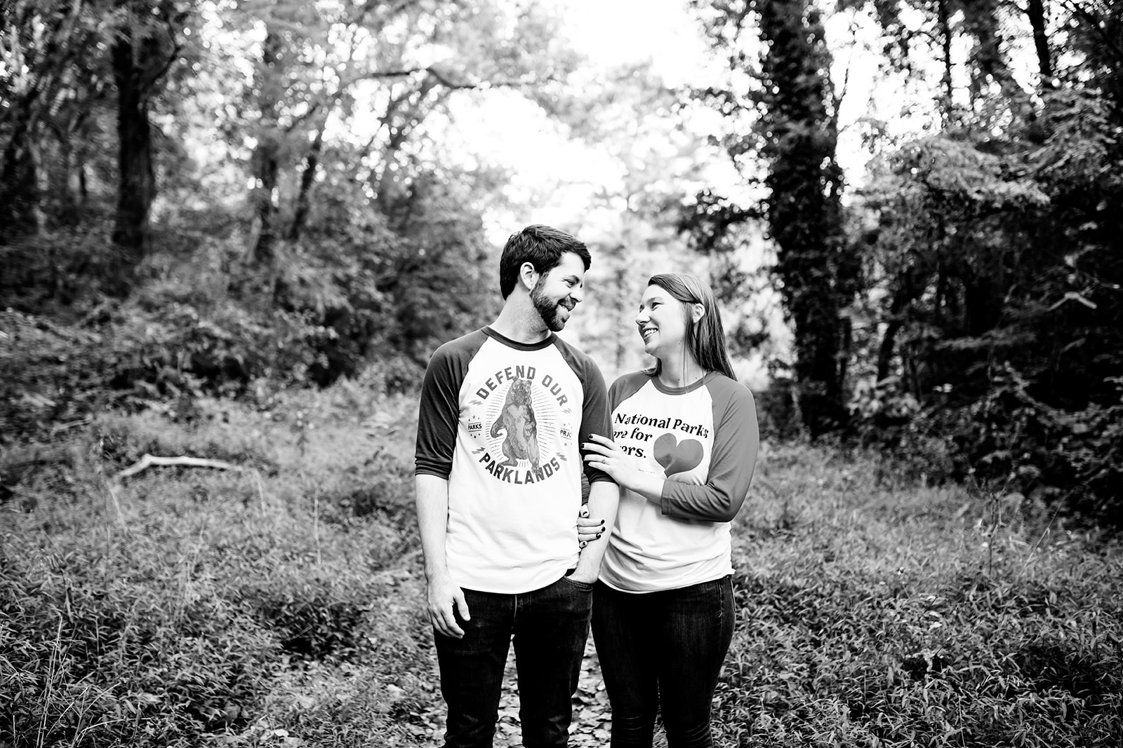 Taylor  Nathans National Park Hiking Themed Engagement Shoot - Image Property of www.j-dphoto.com