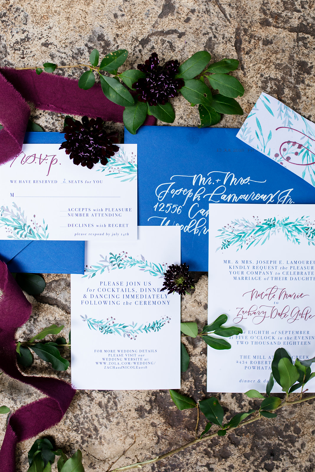 Nicole  Zachs Fall Wedding at The Mill at Fine Creek - Image Property of www.j-dphoto.com